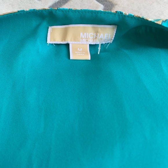 Michael Kors silky dress 👗 with lining 👍 color - Picture 5 of 7